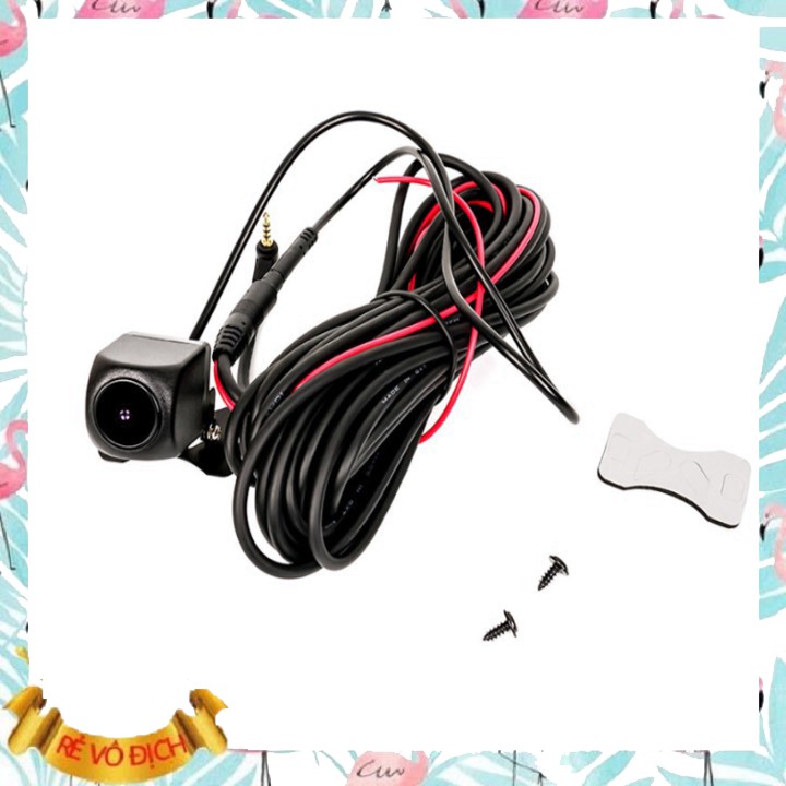 Camera lùi 5 chân, hồng ngoại hỗ trợ nhìn ban đêm, chống nước, dài 5.5m (Màu đen) M | BigBuy360 - bigbuy360.vn