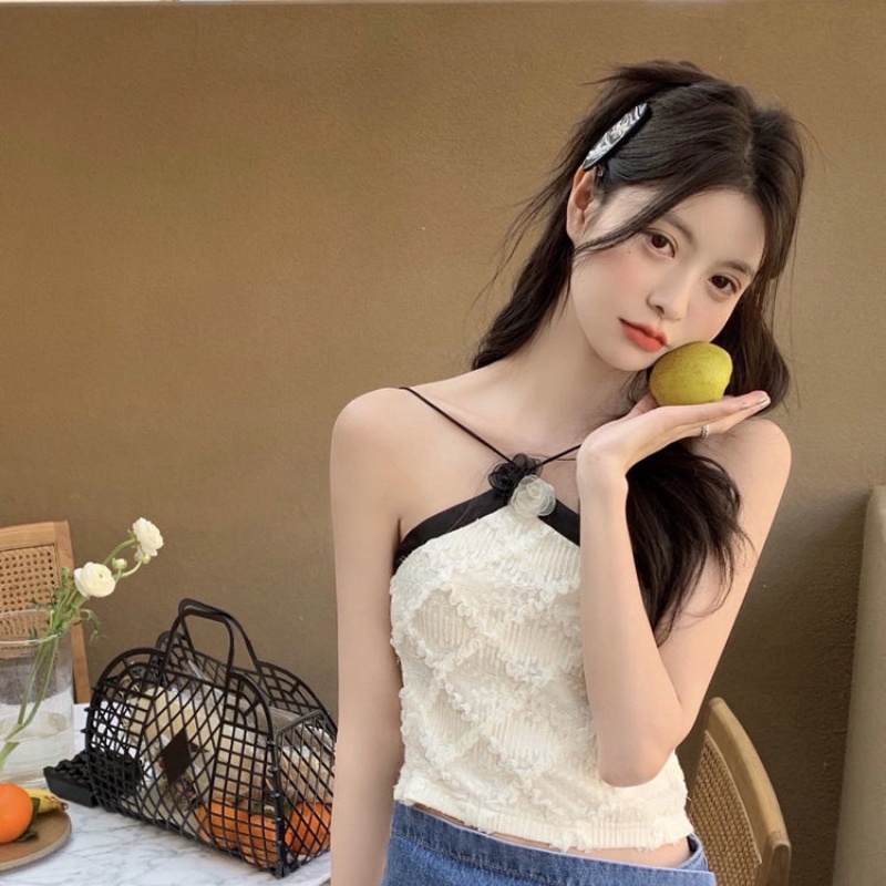 COZOK Áo Yếm Không Tay Thời Trang Quyến Rũ Cho Nữ