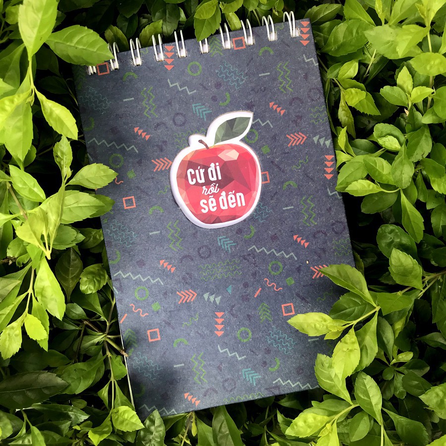 Sổ Tay/ Notebook: Cứ Đi Rồi Sẽ Đến (Gáy Lò Xo)