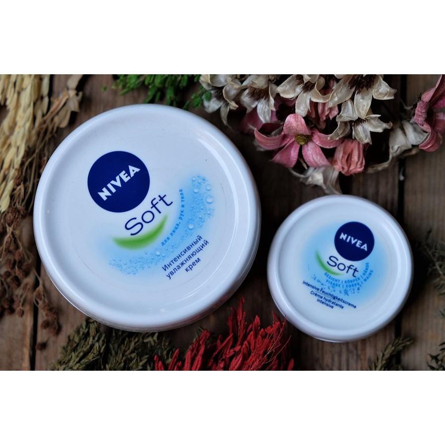 🍀️🍀 Kem Dưỡng Da, Dưỡng Ẩm, Chống Nẻ, Chống Khô Mốc Nivea Solf ️️🍀🍀
