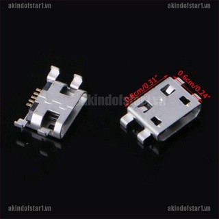 Set 10 Cổng Kết Nối 5 Cổng Type B Micro Usb