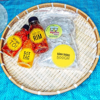 Bánh Tráng Phơi Sương Rìa Sốt Siêu Cay | Nghiện Store | Freeship