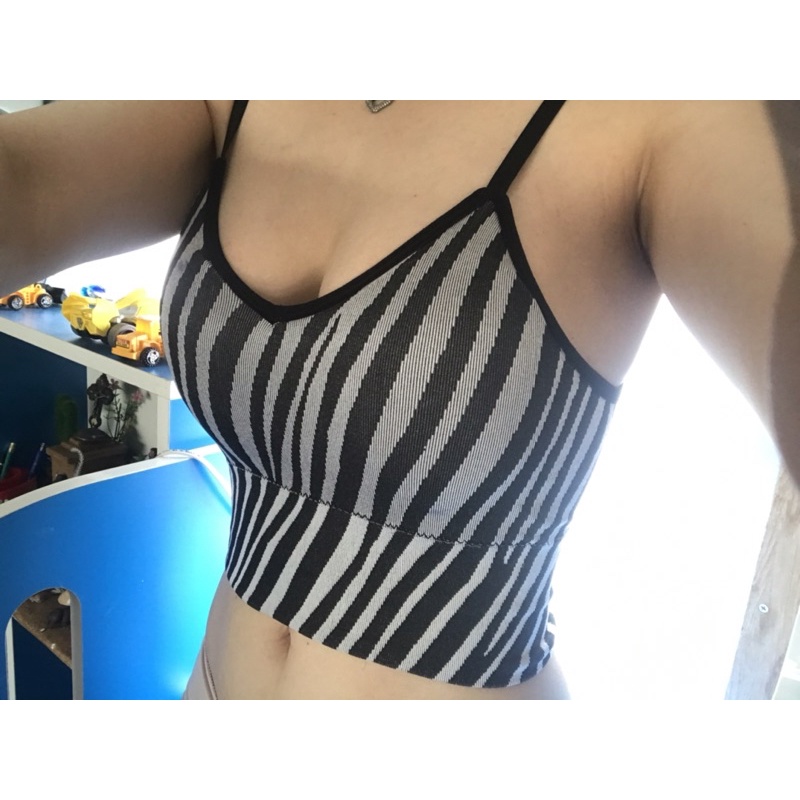 [Rẻ Vô Địch] Áo Bra Nữ Cotton Tăm Khoét Lưng Siêu Hot (Kèm Video Thật )