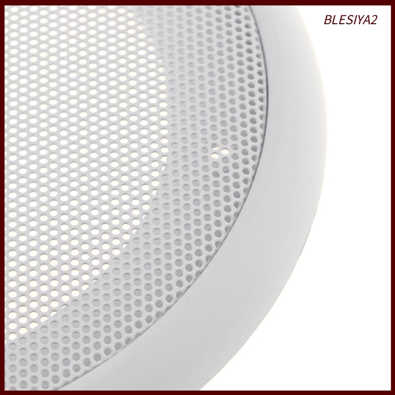 [BLESIYA2] 4Inch Speaker Grills Cover Case with 4 pcs Screws for Speaker Mounting Home