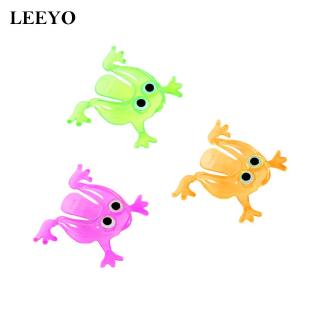 3pcs Jumping Frogs Finger Pressing Random For Kids Mini Gifts Desktop Game Chic