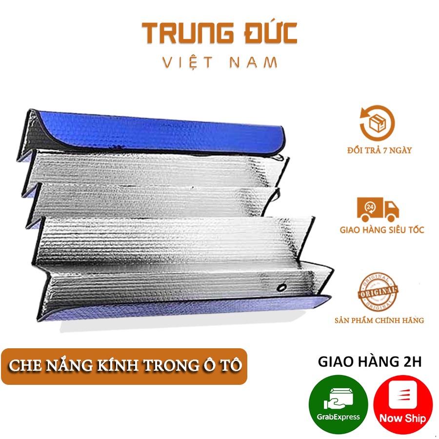 Tấm Che Chắn Nắng Kính Lái TRUNGDUCVN Ô Tô Xe Hơi Cách Nhiệt Hiệu Quả Chống Tia UV TOO-STORE