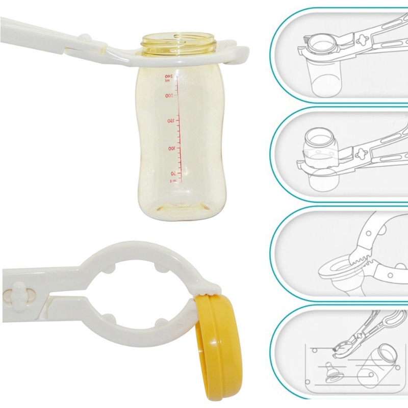 Kẹp Giữ Bình Sữa Em Bé Chống Trượt Cách Nhiệt Tiện Dụng