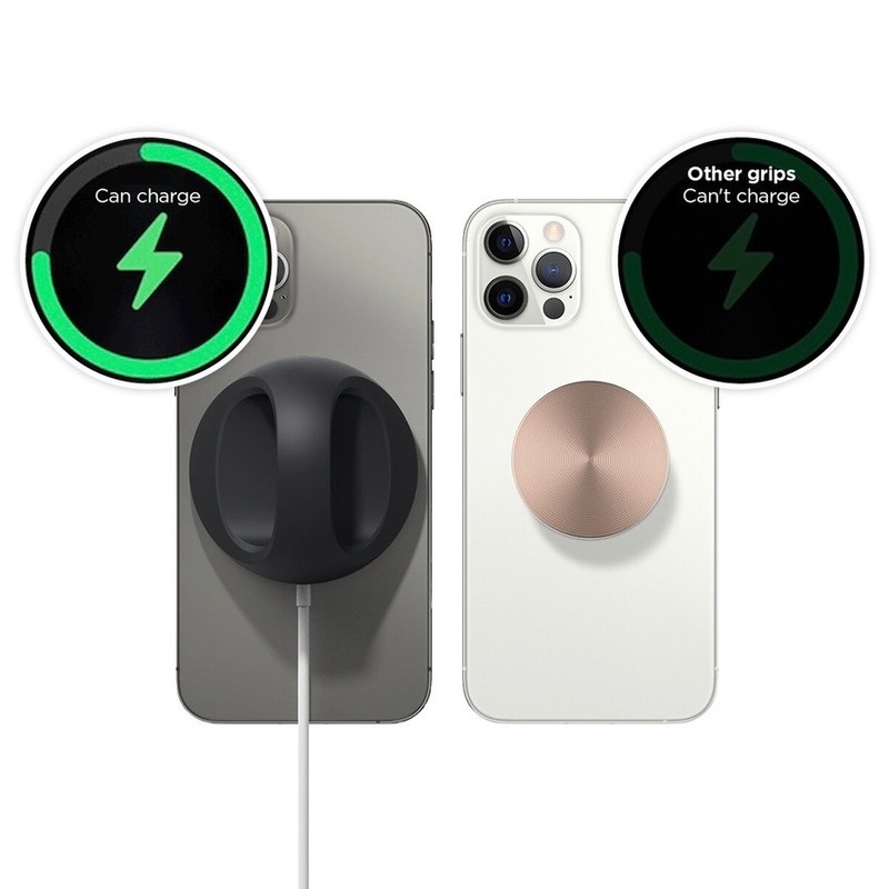 Đế Sạc Không Dây Cầm Tay Bằng Silicon Cho for Apple for iPhone 12 Pro Max Ốp