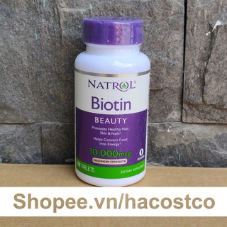 Hh biotin 10000 mcg 100 viên của mỹ - biotin 10.000 mcg