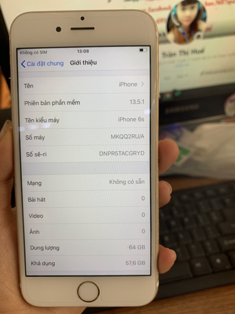 ĐIỆN THOẠI IPHONE 6S dung lượng 64GB