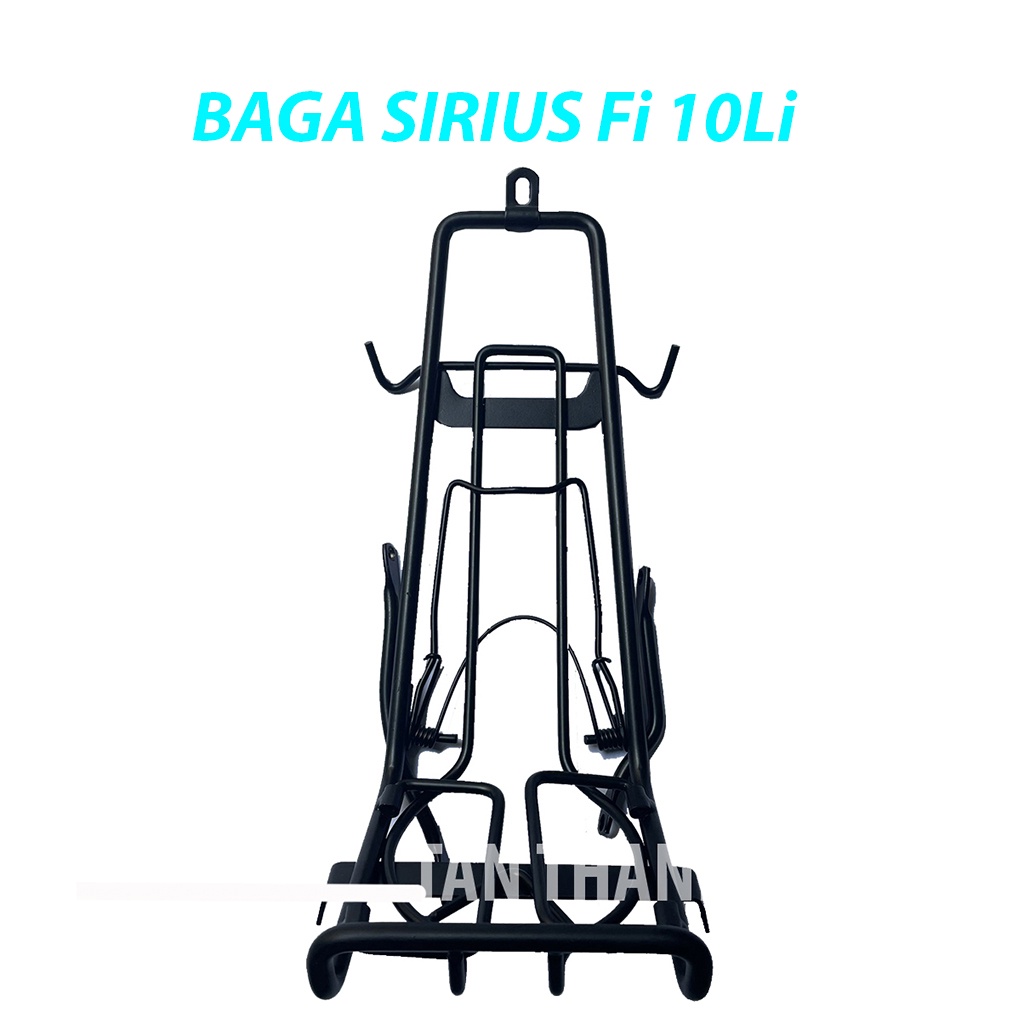 Baga Xe Sirius Fi 7 Màu Titan/ĐEN/TRẮNG 10li-PTTT