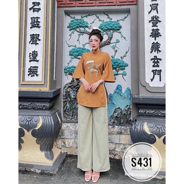 Bigsize đồ lam đi chùa bigsize 55kg-90kg😘😘