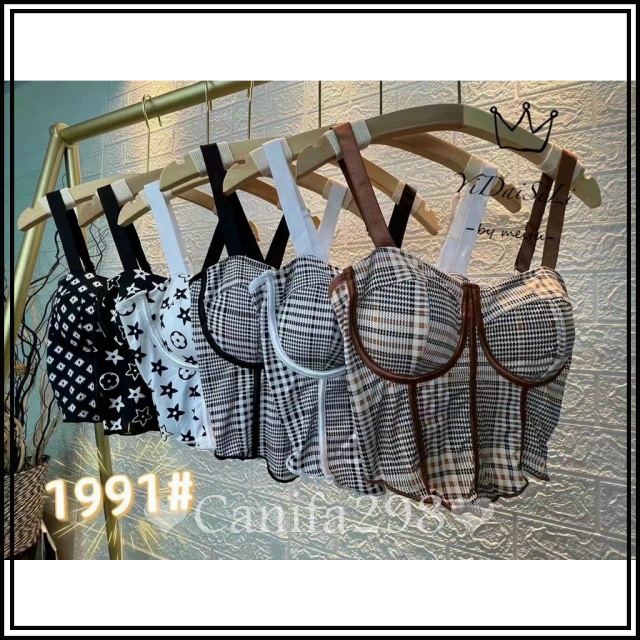 Áo bra su croptop siêu mát 1991