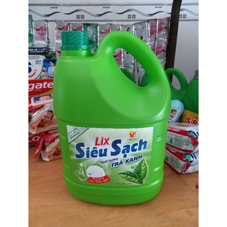 Nước rửa chén Lix siêu sạch can 3.8kg