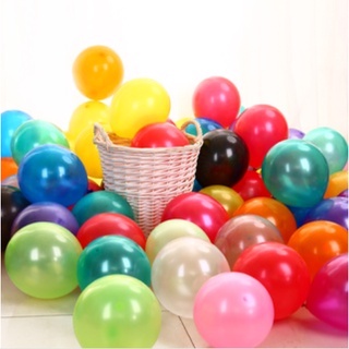 BỊCH 25C Bong bóng nhũ size 10" bong bóng sinh nhật phụ kiện trang trí sinh nhật đẹp