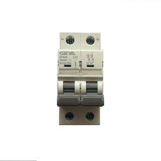 Bộ ngắt mạch cb điện một chiều cầu dao điện dc cho solar năng lượng mặt trời givasolar geya gym9 dc 500v