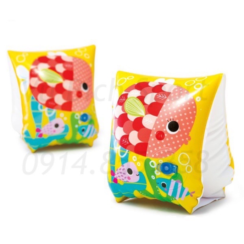 (Sỉ inbox) Phao tay tam giác hình sinh vật biển đáng yêu cho bé