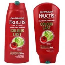 Bộ Dầu Gội Và Xả Garnier Fructis 384ml Của Mỹ cho tóc nhuộm