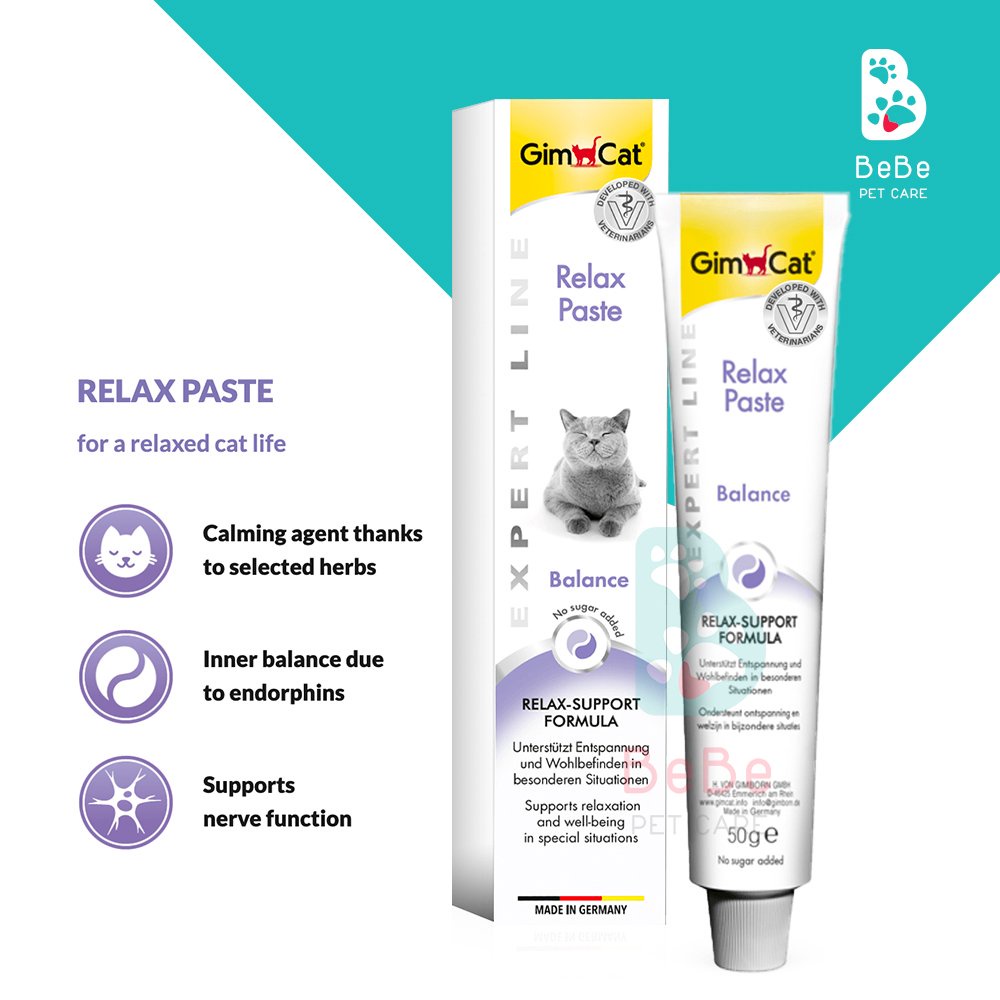 Gel Tăng Đề Kháng & Bổ Sung Dinh Dưỡng Đủ Loại dành cho Mèo 50Gr - nhập khẩu từ Đức