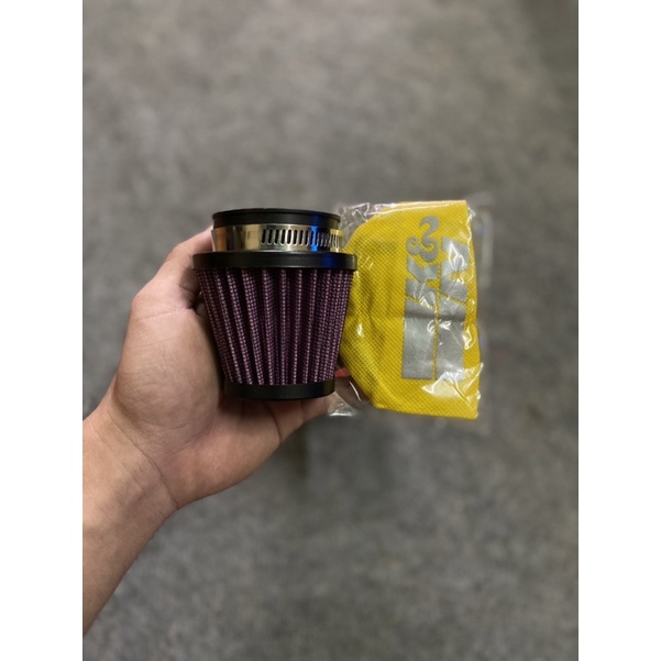 Lọc Gió Trụ KN 1280 - Pô e trụ K&amp;N ( tặng 3 đệm cao su )