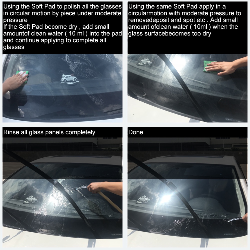 Khối Xốp Nỉ Đánh Bóng Chi Tiết Cho Kính Xe Hơi