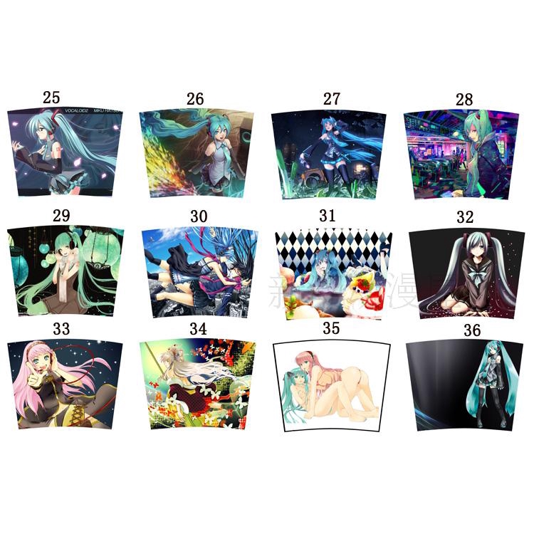 Mô Hình Nhân Vật Anime Hatsune Miku Hoạt Hình Hai Kích Cỡ