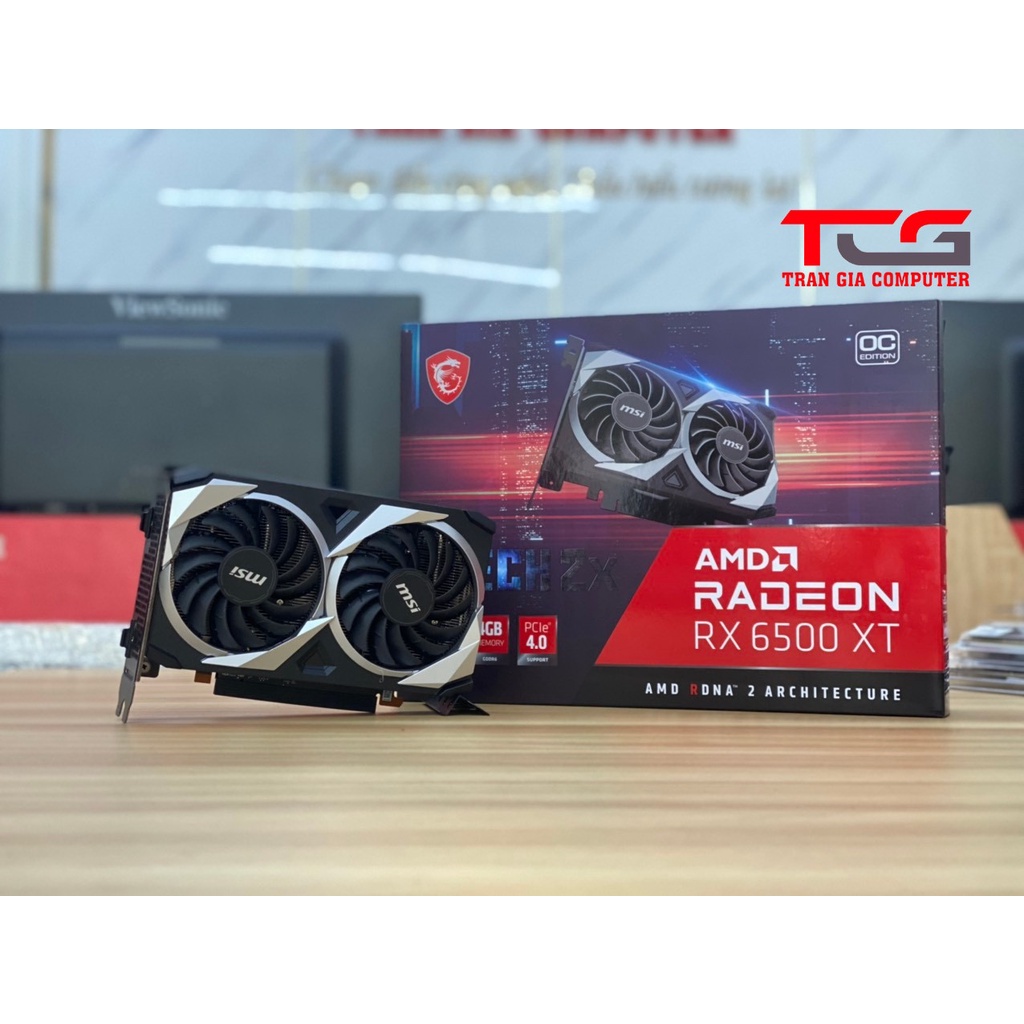 MSI Radeon RX 6500 XT MECH 2X 4G OC