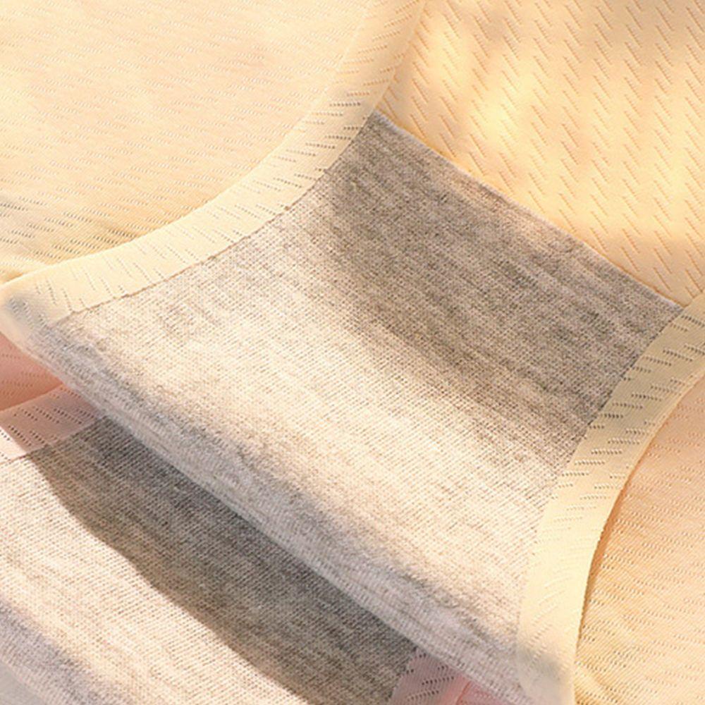 OCEANMAP Quần Lót Cotton Lụa Thoáng Khí Màu Sắc Ngọt Ngào Cho Nữ