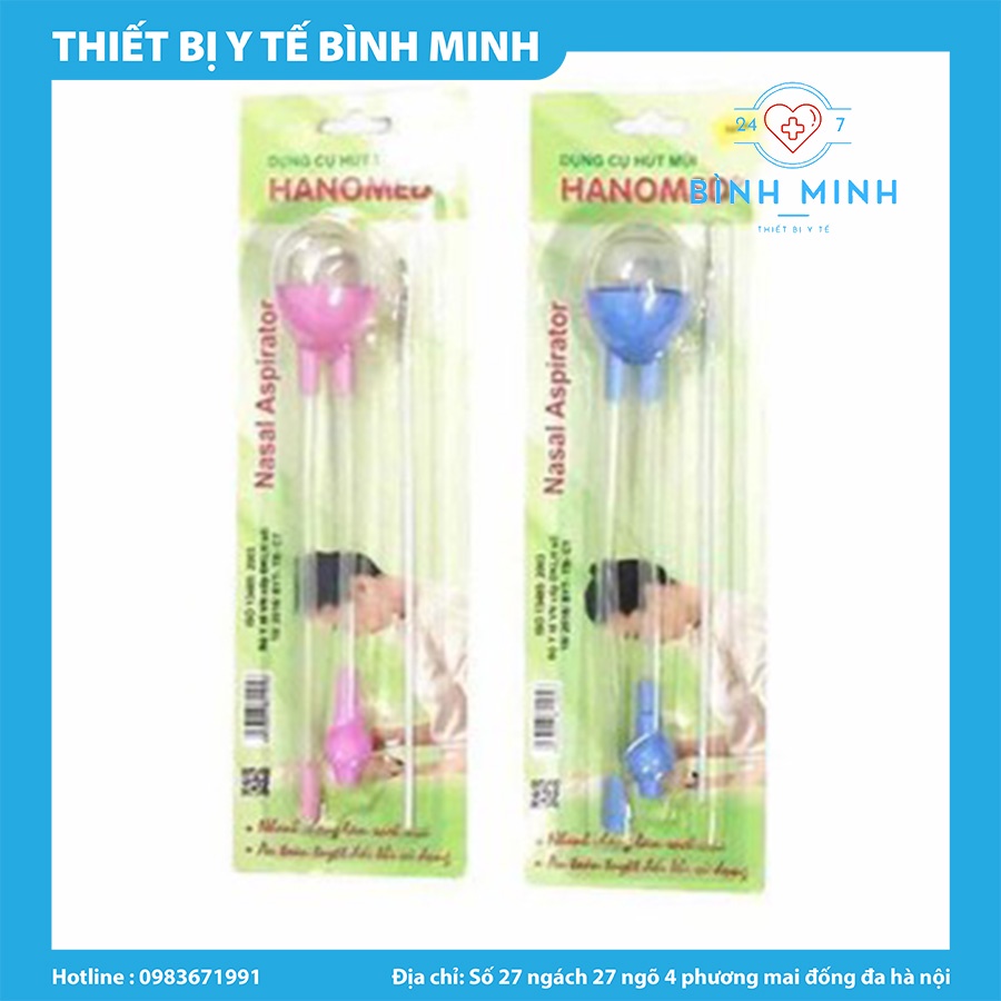 Dụng cụ hút mũi dây cho bé Hanomed