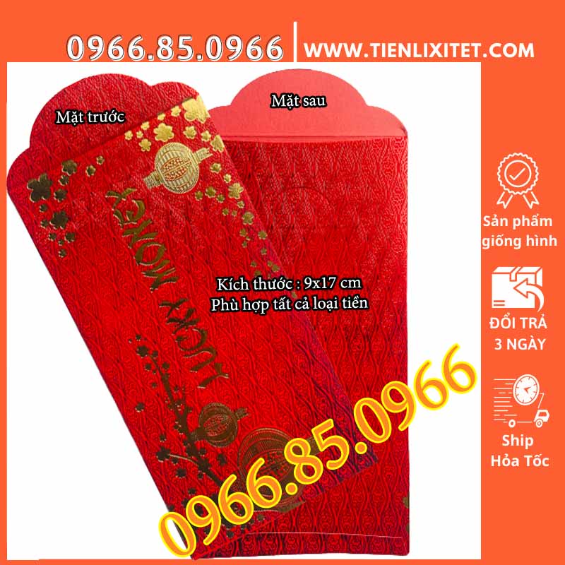 Bao lì xì 2023 Quý Mão Lucky money may mắn