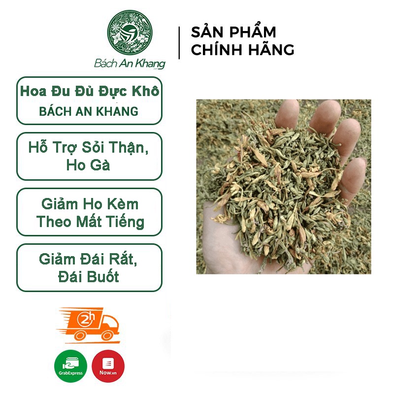 Combo Hoa đu đủ đực khô thượng hạng Bách An Khang 500gr