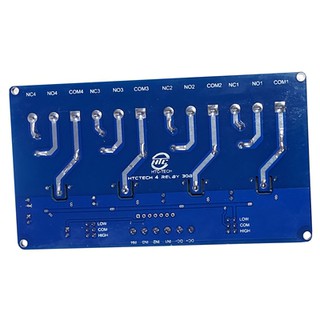 Module 4 relay 24Vdc 30A có opto kích high/low HTC