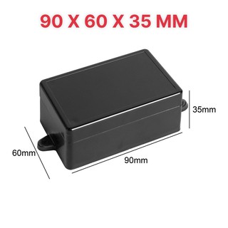 Combo 50 hộp nhựa abs 90x60x35mm tặng kèm ốc vít - hộp nhựa đựng mạch điện tử - hộp kỉ thuật điện.