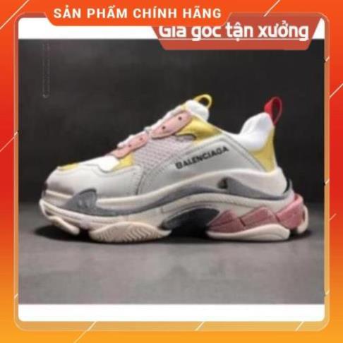 Giày Balenciaga triple s đế bẩn hàng 1:1 sz 36 siu siu đẹp BH 2 NĂM 2020 Chất Nhất Siêu Xịn Cao Cấp *