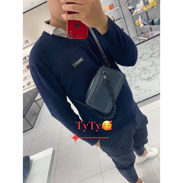 túi đeo chéo nam pedro PM4-96500003 size 21 cm | BigBuy360 - bigbuy360.vn