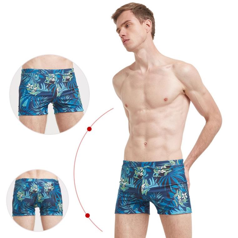 Quần Đùi Boxer - Quần Đi Biển Nam Vải Co Giãn