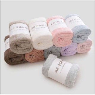 Khăn mặt lông cừu Hàn Quốc - có ảnh camera thường