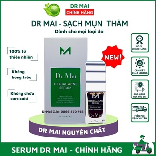 Dr Mai Serum sạch mụn thâm Dr Mai 6ml đánh bay các loại mụn cam kết hiệu quả trong 7 ngày