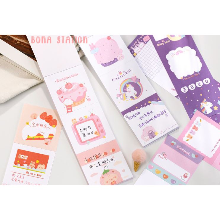 Quyển 30 trang giấy ghi chú Cute little things | BNM071