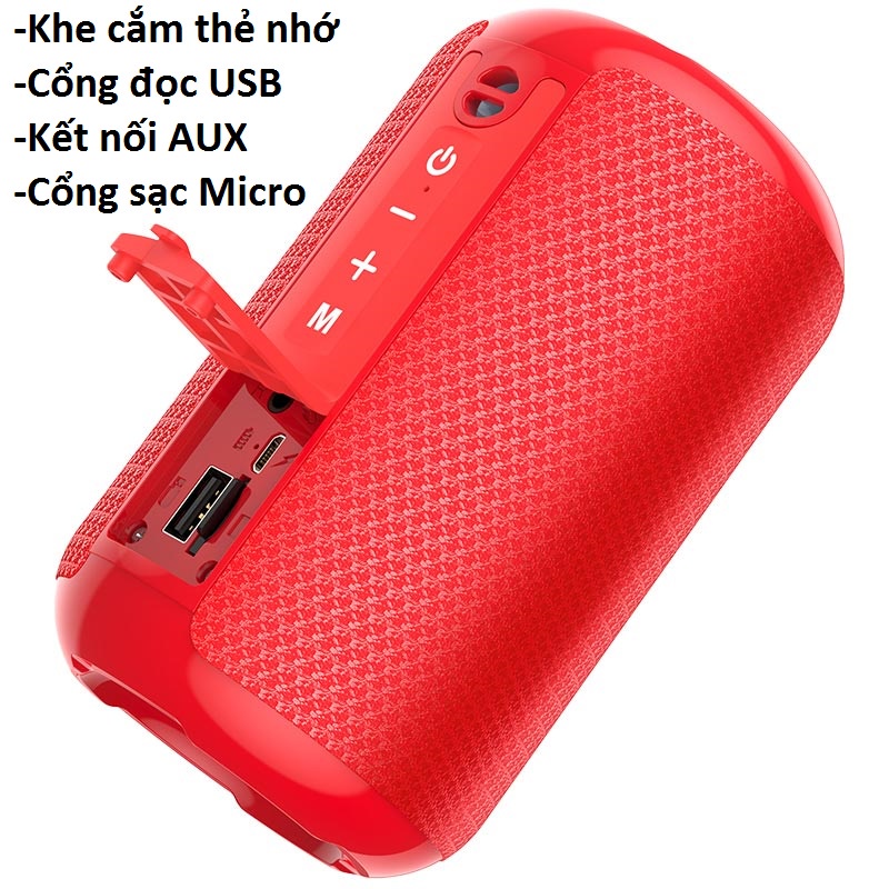 loa Hoco HC1 kết nối Bluetooth, thẻ nhớ, usb, AUx
