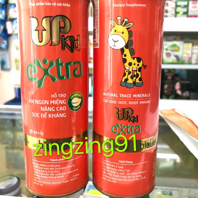 Cốm ăn ngon,tăng sức đề kháng cho bé Upkid Extra
