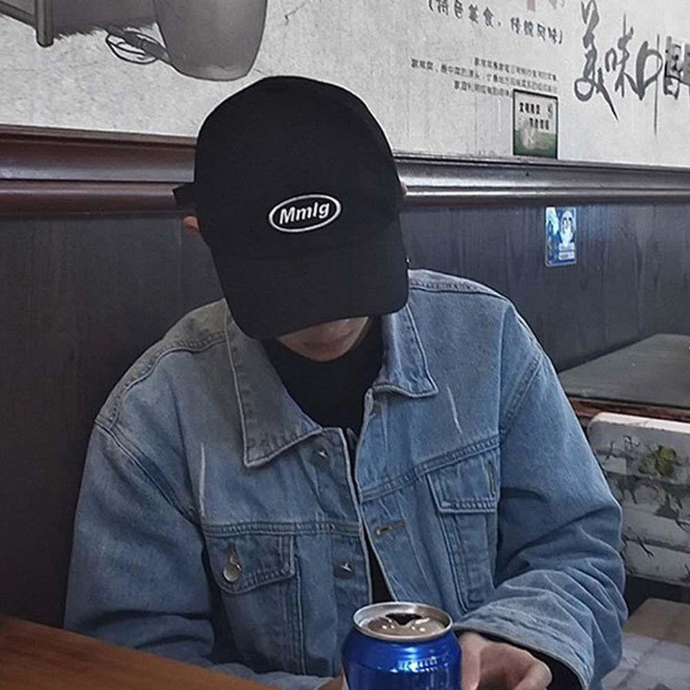 LILYES Mũ Lưỡi Trai Thể Thao Mềm Mại In Chữ Phong Cách Hip Hop Cho Nam Và Nữ