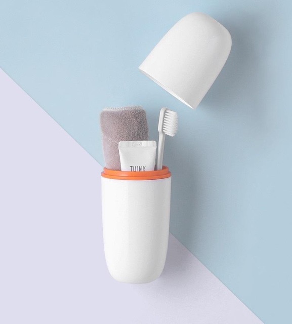 [Xả Kho] Cốc súc miệng đựng bàn chải và kem đánh răng đa năng nhựa PP. ABS không độc hại SB270