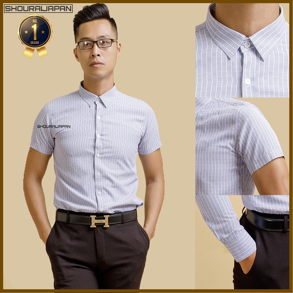 Sơ Mi Nam Kẻ Ca Rô Thời Trang Nam Công Sở Cao Cấp