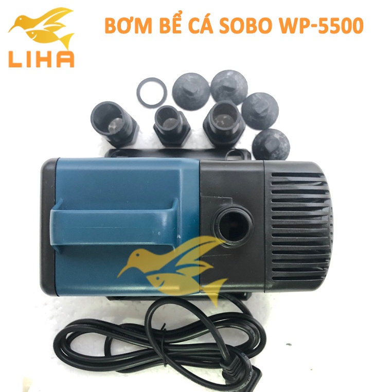 Bơm Bể Cá Sobo WP-5500  - Máy Bơm Nước Cho Hồ Cá