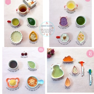 Bát ăn dặm gốm sứ hình chiếc lá 30-40ml (bát chấm, chén sứ)
