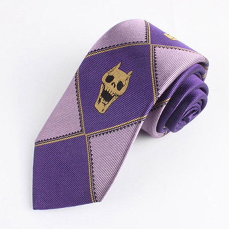 Cà Vạt Hóa Trang Nhân Vật Anime Jojo 's Bizarre Adventure Killer Queen Kira Yoshikage