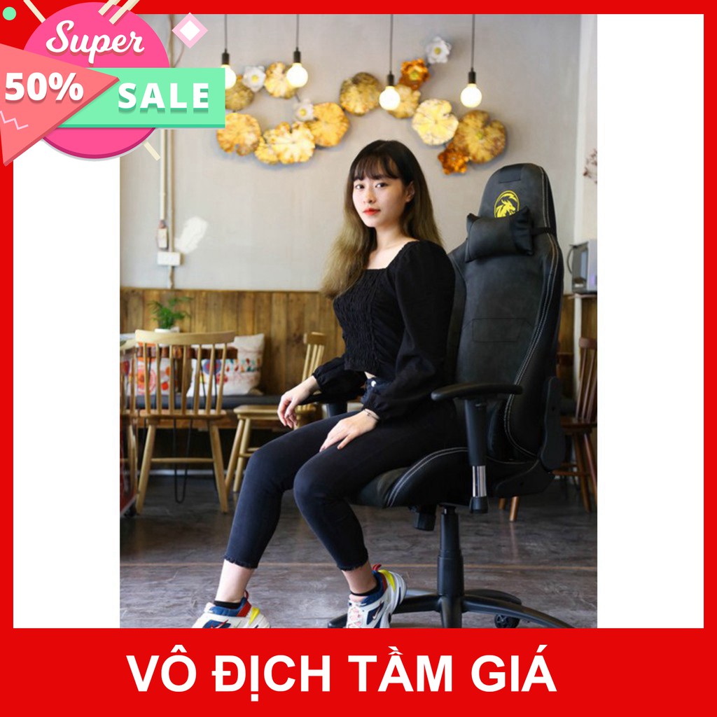 Ghế gaming E-Dra Midnight EGC205 - Ghế chơi game cao cấp - Chất liệu: da PU cao cấp, sợi carbon - Bảo hành 12 tháng