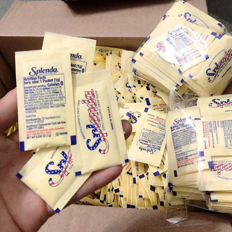 Đường ăn kiêng Splenda 1gram Mỹ date 2025