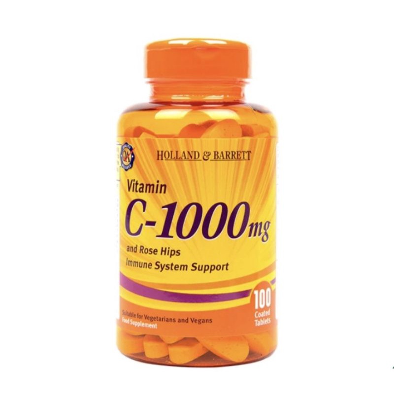 Vitamin C 1000mg của  hãng Holland and Barrett